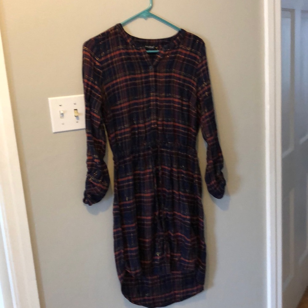 Lucky Brand Plaid Flannel dress